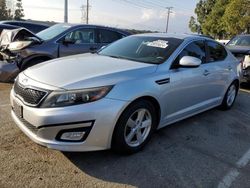 Salvage cars for sale at Rancho Cucamonga, CA auction: 2015 KIA Optima LX