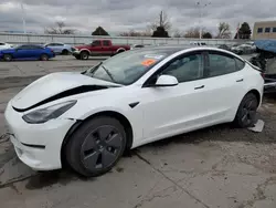 Tesla Model 3 salvage cars for sale: 2023 Tesla Model 3