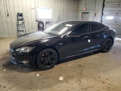 Salvage cars for sale from Copart Franklin, WI: 2013 Tesla Model S
