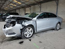 Chevrolet Impala LS salvage cars for sale: 2019 Chevrolet Impala LS