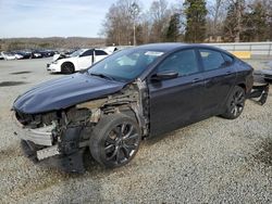 Salvage cars for sale from Copart Concord, NC: 2015 Chrysler 200 S