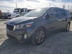 Salvage cars for sale from Copart Louisville, KY: 2018 KIA Sedona EX