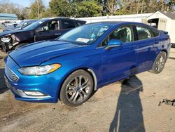 Ford Fusion SE salvage cars for sale: 2017 Ford Fusion SE