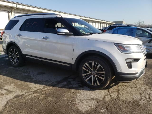 2019 Ford Explorer Platinum