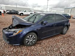 Salvage cars for sale at Phoenix, AZ auction: 2021 Toyota Corolla LE