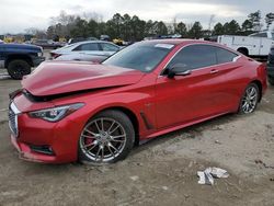 Infiniti salvage cars for sale: 2017 Infiniti Q60 RED Sport 400