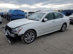 Salvage cars for sale from Copart Indianapolis, IN: 2010 Infiniti M35 Base