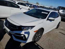 Honda salvage cars for sale: 2021 Honda Civic EX