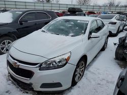 Chevrolet Vehiculos salvage en venta: 2015 Chevrolet Malibu 1LT