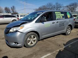 Salvage cars for sale at Moraine, OH auction: 2016 Toyota Sienna