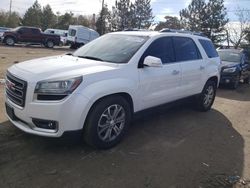 Salvage cars for sale from Copart Denver, CO: 2016 GMC Acadia SLT-1