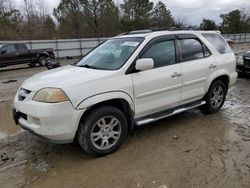 Salvage cars for sale at Hampton, VA auction: 2005 Acura MDX Touring