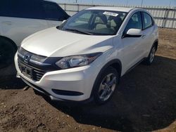 Honda HR-V LX salvage cars for sale: 2016 Honda HR-V LX