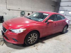 Salvage cars for sale from Copart Blaine, MN: 2015 Mazda 6 Sport