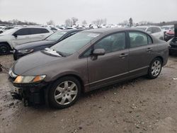 Salvage cars for sale at West Warren, MA auction: 2011 Honda Civic LX