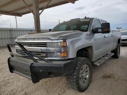 Chevrolet salvage cars for sale: 2016 Chevrolet Silverado K2500 Heavy Duty LT