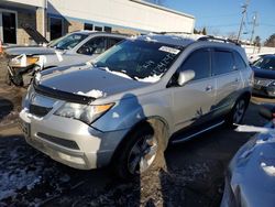 Salvage cars for sale at New Britain, CT auction: 2012 Acura MDX Technology