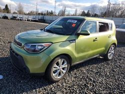 Salvage cars for sale at Portland, OR auction: 2015 KIA Soul +