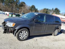 Salvage cars for sale from Copart Mendon, MA: 2019 Dodge Grand Caravan SE