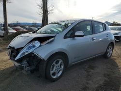 Salvage cars for sale from Copart San Martin, CA: 2012 Nissan Leaf SV