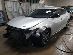 Salvage cars for sale at Elgin, IL auction: 2021 Nissan Maxima SV