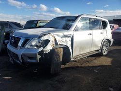 Salvage cars for sale from Copart Brighton, CO: 2020 Nissan Armada SV