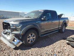 Ford salvage cars for sale: 2015 Ford F150 Super Cab