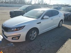 Salvage cars for sale at Cahokia Heights, IL auction: 2014 KIA Optima LX