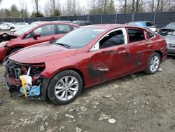 Salvage cars for sale at Waldorf, MD auction: 2019 Chevrolet Malibu LT