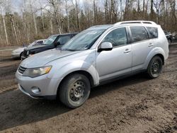 Mitsubishi Outlander salvage cars for sale: 2008 Mitsubishi Outlander XLS