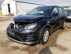 Salvage cars for sale from Copart Pekin, IL: 2016 Nissan Rogue S