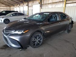 Toyota Camry salvage cars for sale: 2021 Toyota Camry SE