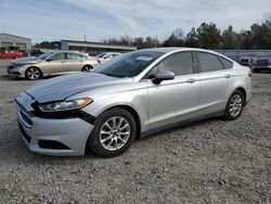 Salvage cars for sale at Memphis, TN auction: 2015 Ford Fusion S