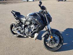 Salvage motorcycles for sale at Brookhaven, NY auction: 2022 Yamaha MT07