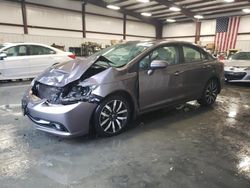 Honda Civic EXL salvage cars for sale: 2015 Honda Civic EXL