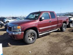 Salvage cars for sale from Copart Brighton, CO: 2003 GMC New Sierra K1500