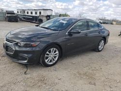 Chevrolet salvage cars for sale: 2017 Chevrolet Malibu LT