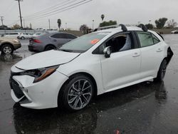 Toyota salvage cars for sale: 2021 Toyota Corolla XSE