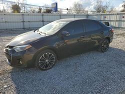 Salvage cars for sale from Copart Walton, KY: 2015 Toyota Corolla L