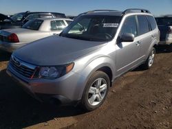 Subaru Forester salvage cars for sale: 2010 Subaru Forester 2.5X Premium