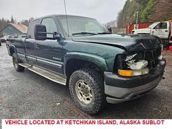 Salvage cars for sale from Copart Anchorage, AK: 2001 Chevrolet Silverado K2500 Heavy Duty
