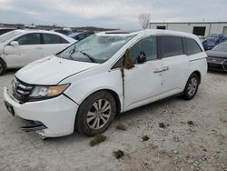 Vehiculos salvage en venta de Copart Kansas City, KS: 2014 Honda Odyssey EXL