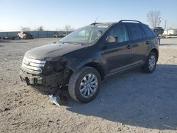 Salvage cars for sale at Kansas City, KS auction: 2009 Ford Edge SEL