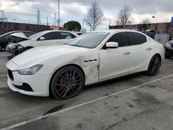 Maserati salvage cars for sale: 2015 Maserati Ghibli S