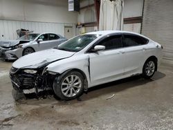 Salvage cars for sale from Copart Leroy, NY: 2015 Chrysler 200 C