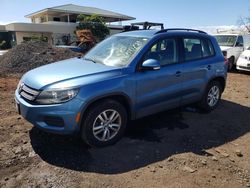 Salvage cars for sale at Kapolei, HI auction: 2017 Volkswagen Tiguan S