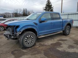 Ford f150 Raptor salvage cars for sale: 2019 Ford F150 Raptor