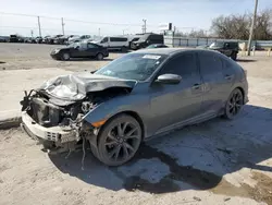 Salvage cars for sale at Oklahoma City, OK auction: 2019 Honda Civic Sport