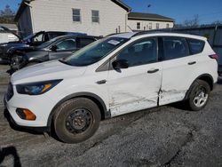 Salvage cars for sale from Copart York Haven, PA: 2018 Ford Escape S