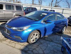 Salvage cars for sale from Copart West Mifflin, PA: 2018 Chevrolet Cruze LT